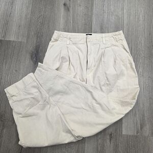 Women'‎ Beige Pleated GAP Pants Size 10